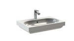 Prostokątna umywalka VEGA z konglomeratu o boku 60 cm