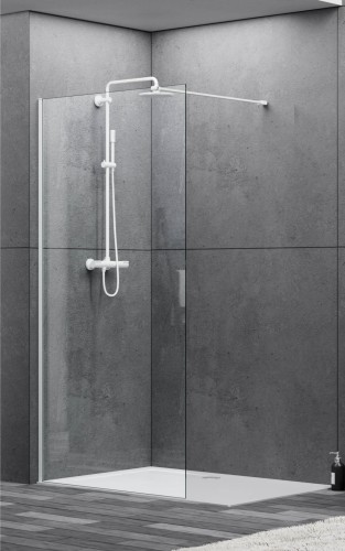 Ścianka walk-in idealna do minimalistycznych wnętrz