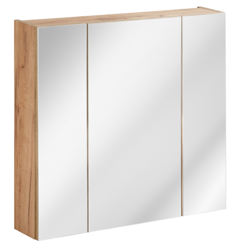 Idealna szafka nad umywalkę z lustrzanymi frontami z kolekcji CAPRI