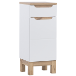 Słupek łazienkowy wersji stojącej na drewnianych nóżkach