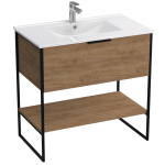 Połączenie szafki i umywalki łazienkowej