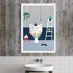 Plakat Quiet Zone A3 obraz w stylu pop-art 30x40 cm