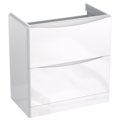 AUSTIN szafka podumywalkowa wyróżnia się frezowanymi krawędziami frontów