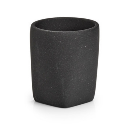 Elegancki kubek do łazienki Dark Stone
