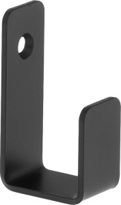 MOKKO haczyk pojedynczy czarny mat