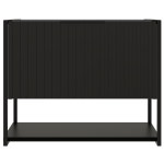 Zastosowanie zewnętrznej otwartej półki zwiększające przestrzeń do przechowywania