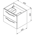 Wymiary szafki PILAR