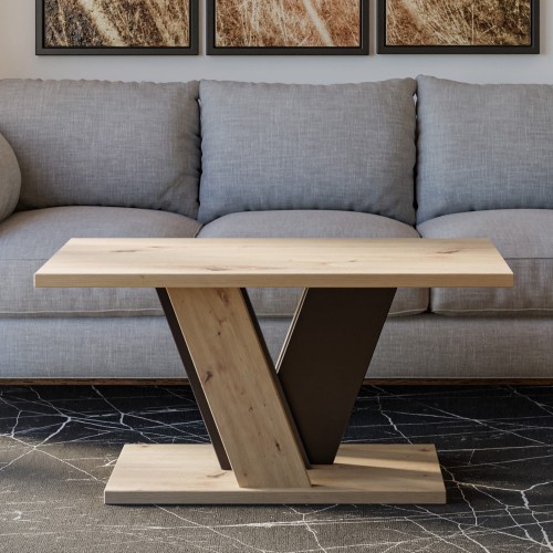 Salon w stylu skandynawskim ława dąb craft złoty.jpg