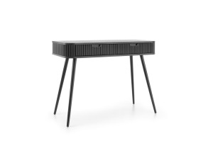 MILO Toaletka 103cm Czarna Czarne Nóżki