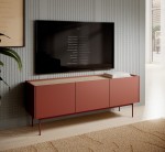 RENO Szafka RTV 144cm Ceramic Red (1).jpg