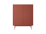 RENO Komoda Wysoka 97cm Ceramic Red.PNG