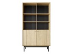 TIRA Regał z Szafkami 103cm Dąb Linea.JPG
