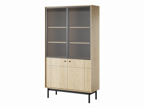 TIRA Witryna z Szafkami 103cm Dąb Linea (2).jpg