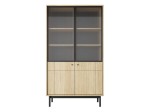 TIRA Witryna z Szafkami 103cm Dąb Linea.JPG