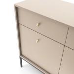 LUMI Komoda 103cm Beż, Czarny Stelaż (7).jpg
