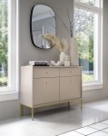 LUMI Komoda 103cm Beż, Złoty Stelaż (3).jpg