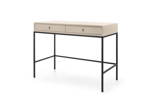 LUMI Toaletka 103cm Beż, Czarny Stelaż (4).jpg