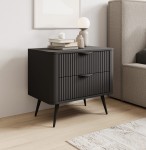 MAVO Stolik Nocny 2S 63cm Czarny (3).jpg