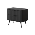 MAVO Stolik Nocny 2S 63cm Czarny (1).jpg