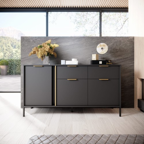 LERO Komoda 3D2S 153cm Antracyt (1).jpg