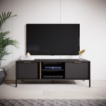 LERO Szafka RTV 2D 153cm Antracyt (1).jpg