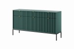 VERO Komoda 154cm Lablador Green czarny stelaż złote uchwyty (1).jpg