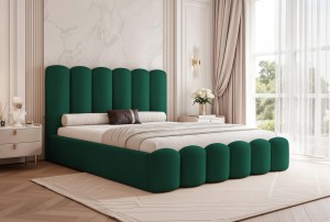 Łóżko tapicerowane MIA 160x200 Magic velvet 2225 