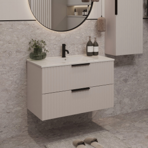TIBU Szafka Wisząca 80 2S LOVERS GREY