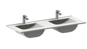 VIGO umywalka ceramiczna 120 cm