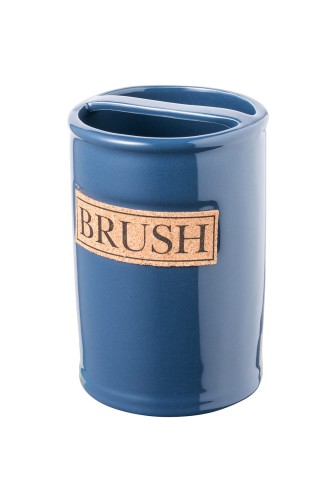 METRO pojemnik na szczoteczki ciemny niebieski