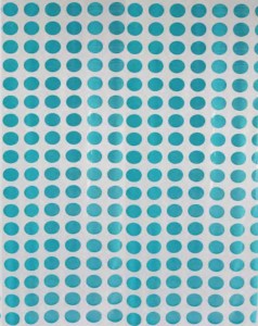 SANTORINI zasłonka prysznicowa niebieski