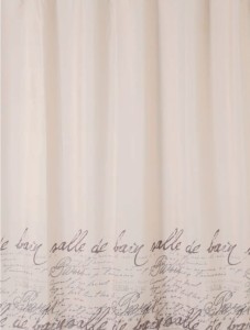 STAMP zasłonka prysznicowa beżowy