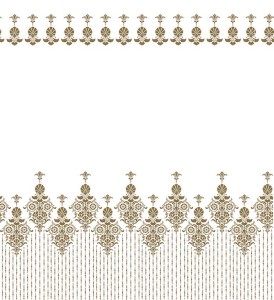 GOLD II zasłonka prysznicowa złoto